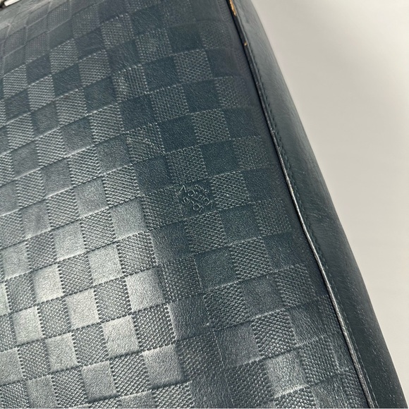 Louis Vuitton Leather Damier Infini Porte-Documents Jour Briefcase Cosmos - Picture 5 of 14
